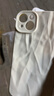 萌续 高级肤感褶皱iPhone15promax手机壳16promax苹果14/13全包软套12/11防摔壳xs情侣潮苹果17promax 肤感褶皱壳【白色】 iPhone13 实拍图