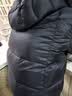 太平鸟女装羽绒服连帽泡芙冬保暖面包服外套 黑色1短款 XS 实拍图