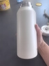 诺百纷魔力球磁弹泡茶杯大容量便携茶水分离316不锈钢保温杯生日礼物 T3525陶白 1000ml 实拍图