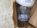 茶花（CHAHUA）牛奶杯子微波炉加热带盖塑料杯儿童中号带把手杯子加厚冷饮奶粉杯 3只装带盖 450ml 实拍图