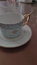 瓷侠客 陶瓷轻奢咖啡杯套装欧式精致下午茶具高档骨瓷英式红茶杯碟勺 天使之约 杯碟+金勺 实拍图
