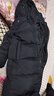 京东京造面包长款羽绒服运动户外秋冬加厚保暖外套男  黑色 M 实拍图