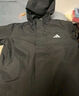 adidas拒水加绒内胆三合一连帽外套男女秋冬阿迪达斯官方轻运动   浅褐   2XL 实拍图
