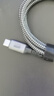 海备思 Type-C全功能数据线USB3.2gen2弯头公对公充电线PD100w快充4K视频线适用手机平板笔记本电脑 直头1.2米 实拍图