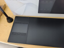 绘王（HUION） 手绘板 数位板 手写板绘图板 绘画板网课 GC610 黑色 实拍图