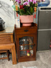 临山 茶水柜实木新中式茶水柜置物架客厅办公室简约餐边储物柜 一门一抽(37.5*39*75) 实拍图