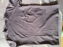 徽昂瑜伽服女运动短袖t恤紧身速干衣运动服上衣健身服显瘦跑步紫色L 实拍图
