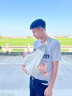 高童小月龄婴儿背带外出抱娃神器解放双手简易省力前抱式新生儿宝宝 莫奈灰-加宽肩带 实拍图