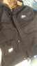 罗蒙（ROMON）秋冬加棉加厚外套男士青年棉衣服休闲连帽工装款防风夹克冲锋衣男 M1091黑色 3XL 实拍图