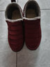 布瑞京冬季老北京男棉鞋加绒保暖老人鞋中老年爸爸棉鞋防防水防滑雪地靴 女款红色 39 实拍图