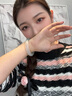 泽心雅玉玉手镯少女款冰种淡绿色玛瑙半山半水送女朋友送妈妈生日礼物 实拍图