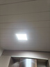 灯维方形老款厨卫灯卡扣暗装嵌入式LED厨房阳台浴室卫生间吸顶开孔17 15w白光外径21 开孔18X18 cm 实拍图