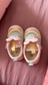 布拉米勒（BradMiller）婴儿鞋男宝夏季幼儿学步软底凉鞋网面透气0一1-3岁夏款宝宝鞋子女 3099白粉 单层 3099白粉 12.5 内长12.5cm 实拍图