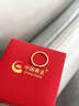 中国黄金（CHINA GOLD）古法素圈黄金戒指女足金情侣对戒三生三世指环520礼物送老婆女友 【古法】单戒 10号 0.5g 实拍图
