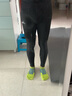 沃兰迪螺纹智旋控温紧身压缩裤运动跑步田径马拉松长裤秋裤保暖 黑色 M 实拍图