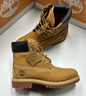 添柏岚踢不烂男鞋大黄靴马丁靴工装靴户外休闲鞋防水登山鞋10061W宽版 小麦黄 此品牌做工粗犷，介意慎拍 42 实拍图