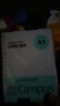 国誉(KOKUYO)A5活页纸Campus活页本替芯笔记本子活页纸内页 空白纸 50张/本 4本 WCN-CLL3515 实拍图
