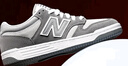 NEW BALANCENB官方板鞋男鞋女鞋复古休闲平底鞋低帮百搭运动鞋BB480L系列 浅灰色/深灰色 BB480LEC 37.5 (脚长23cm) 实拍图