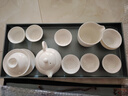 金镶玉茶具套装茶壶茶杯盖碗羊脂玉白瓷陶瓷送礼盒高档家用 清香雅韵  实拍图