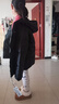 雅鹿【三防免洗】短款羽绒服女冬季2024年新款连帽户外蓄热面包服 实拍图
