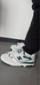 NEW BALANCE  NB550 官方板鞋男鞋女鞋情侣复古低帮百搭潮鞋休闲运动鞋 白色/浅灰/墨绿 BB550WT1 40.5 (脚长25.5cm) 实拍图