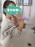 艾博尼（Ebonee）德国儿童电动牙刷4-6-12岁 小学生节日生日礼物软毛智能声波深度清洁防蛀护龈C1S紫色 国家补贴 实拍图