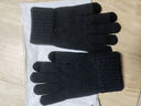 森马连指触屏毛线手套冬季男秋冬防风手套加绒加厚保暖骑行手套女 实拍图