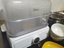 美的（Midea）电蒸锅 电火锅 速嫩蒸三层 家用大容量旋钮智能电蒸箱 多功能蒸包子锅不锈钢蒸架电锅全透明 15.3L 【上蒸下煮】ZGC3223M02 实拍图