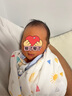 婧麒（JOYNCLEON）新生婴儿包单初生宝宝产房纯棉襁褓裹布四季 糖果小龙 jbb38158  实拍图