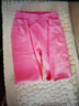 AB秋上新女单件秋裤保暖纯棉高腰打底裤 玫红 XXXXL 实拍图