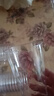 一次性硬质透明塑料杯航空杯加厚家用商用太空杯酒水试饮杯可定制 直筒300ML 加厚航空杯50个 实拍图