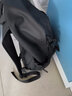 法德陆 双肩包男士背包大容量休闲旅行双肩背包15.6英寸笔记本电脑书包 hanchi2110黑色【有挂绳】 实拍图