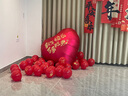 演绎 新年装饰气球2026马年快乐春节过年便利店商场公司年会氛围布置 实拍图