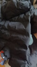 童泰（TONGTAI）婴儿羽绒连体衣冬季宝宝五防连帽鸭绒服男童女童外出哈衣爬服 黑色 80 码(建议11-18月身高73-83cm) 实拍图