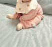 巴厘小猪新生婴儿连体衣服秋冬加厚初生儿和尚服睡衣保暖夹棉宝宝哈衣爬服 虾玉粉 73cm 实拍图