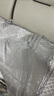 上海故事真丝丝巾女100%桑蚕丝纱巾小方巾雪纺围巾礼盒送妈妈送长辈 灰色 实拍图
