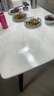 图卡大理石桌面保护膜透明耐高温餐桌岩板台面家具贴膜茶几桌子膜防烫 高透隐形水晶膜【加厚耐高温】 130*130cm 实拍图