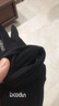 boodun 秋冬运动薄款跑步手套户外防风触屏男开车女电动车抓绒保暖防滑 升级款-黑色(加掌垫可触屏) S/M 实拍图
