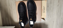 骆驼（CAMEL）男鞋马丁靴软皮面新款冬季加绒户外徒步休闲鞋厚底工装靴男 G13W342047R黑色【加绒】 43 实拍图