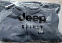JEEP SPIRIT吉普夹克男秋冬季开衫立领外套男士保暖爸爸装抓绒衣 灰色 3XL 实拍图