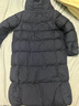 森马（Semir）90%鸭绒羽绒服女长款宽松显瘦冬季轻暖连帽外套防水109724113001 实拍图