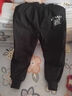 雪中飞儿童羽绒裤冬季男童中大童加厚运动羽绒裤黑色110cm 实拍图