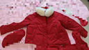 雪中飞羽绒服女短款时尚百搭狐狸毛领保暖外套 酒红 L 晒单实拍图