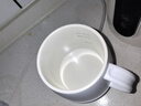 mokkom磨客养生壶 热牛奶杯 办公静音养生杯0.5L 煮茶花茶银耳 热牛奶神器烧水壶办公室烧水杯 热奶杯 海盐白 0.5L （送勺子） 实拍图