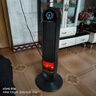 美的（Midea）石墨烯电热取暖器家用 智能语音暖风机 全屋升温大面积电暖气快热炉节能省电浴室火焰A 高塔黑色语音火焰款【火焰氛围灯+智能语音】 实拍图