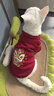 派乐特猫咪衣服拜年服冬季防掉毛新年宠物狗狗小型犬加绒保暖过年圣诞L 实拍图