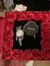 DIROY【顺丰发货-官旗正品】美人鱼手表时尚镶钻高颜值手链表送女友 5016美人鱼＋手镯＋玫瑰花礼盒 实拍图