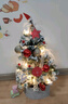多美忆圣诞树套餐圣诞节装饰品60cm落雪红桌面家用办公室圣诞节氛围布置 实拍图