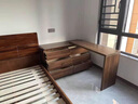 百裕达轻奢梳妆台卧室小户型现代简约网红ins风化妆台桌收纳柜一体高级 斗柜1米+梳妆台1米 实拍图