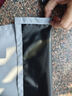 铭聚布艺（MINGJU） 窗帘 全遮光窗帘成品窗帘布遮阳帘 涤塔夫浅灰挂钩式1.3*1.8单片 实拍图